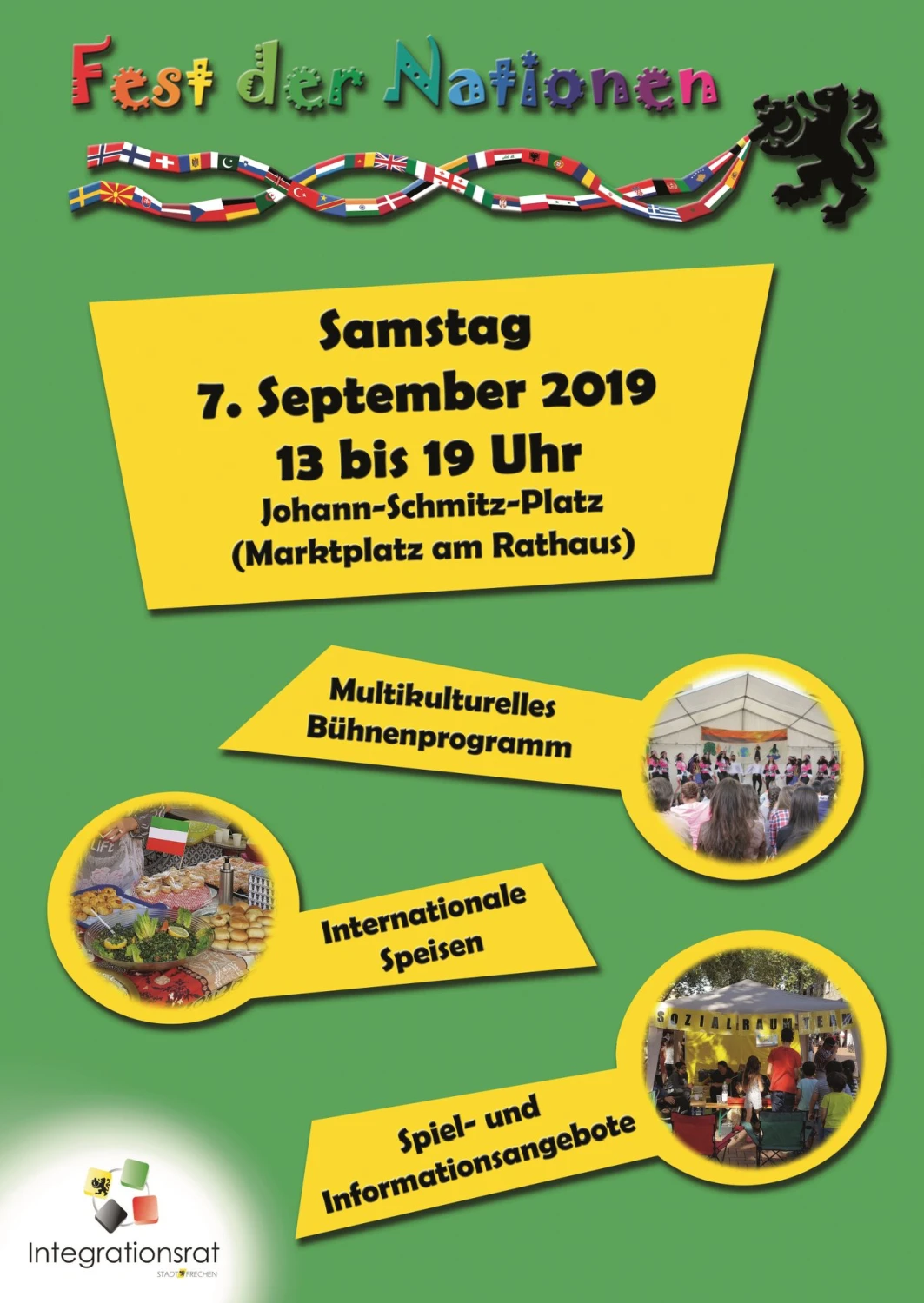 Fest Der Nationen 2019 Flyer