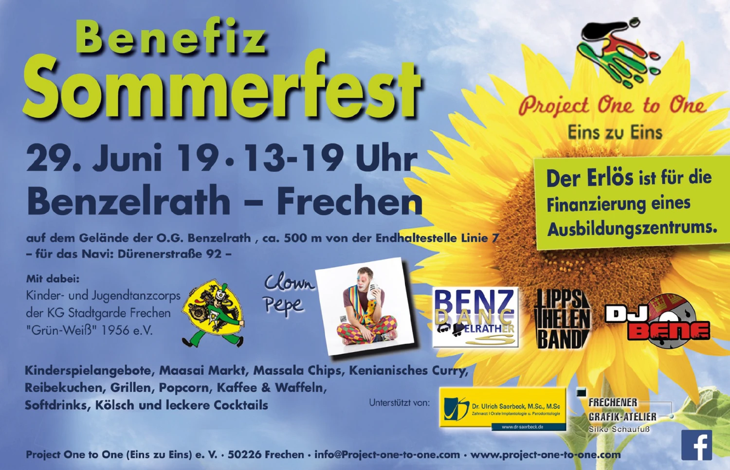 Sommerfest 2019 Flyer