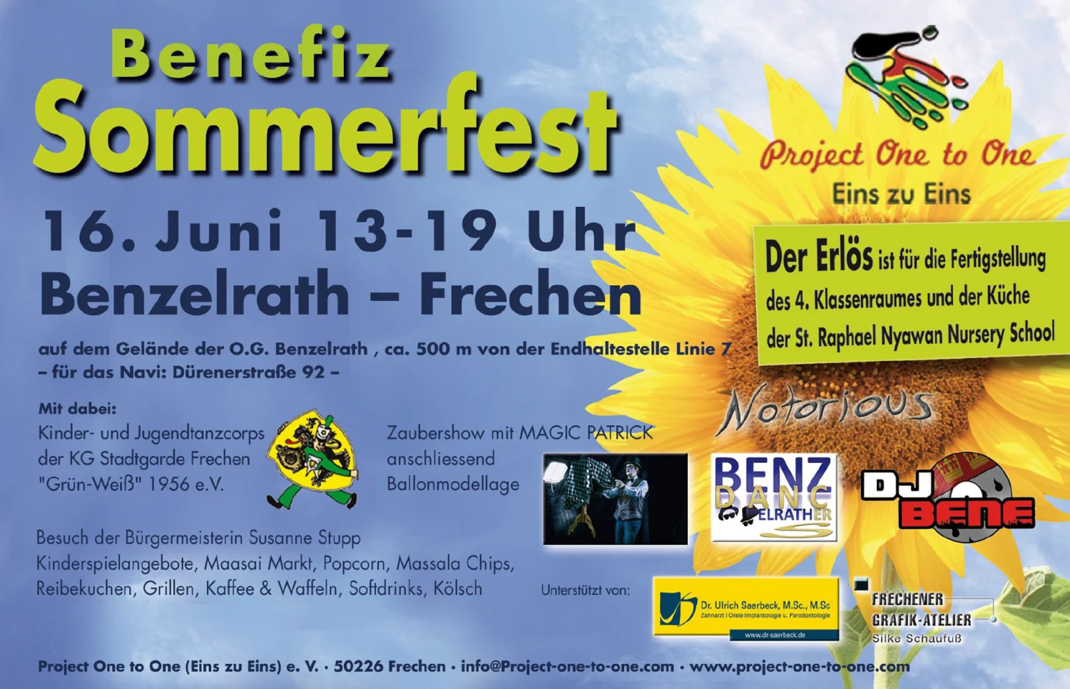 Sommerfest 2019 Flyer