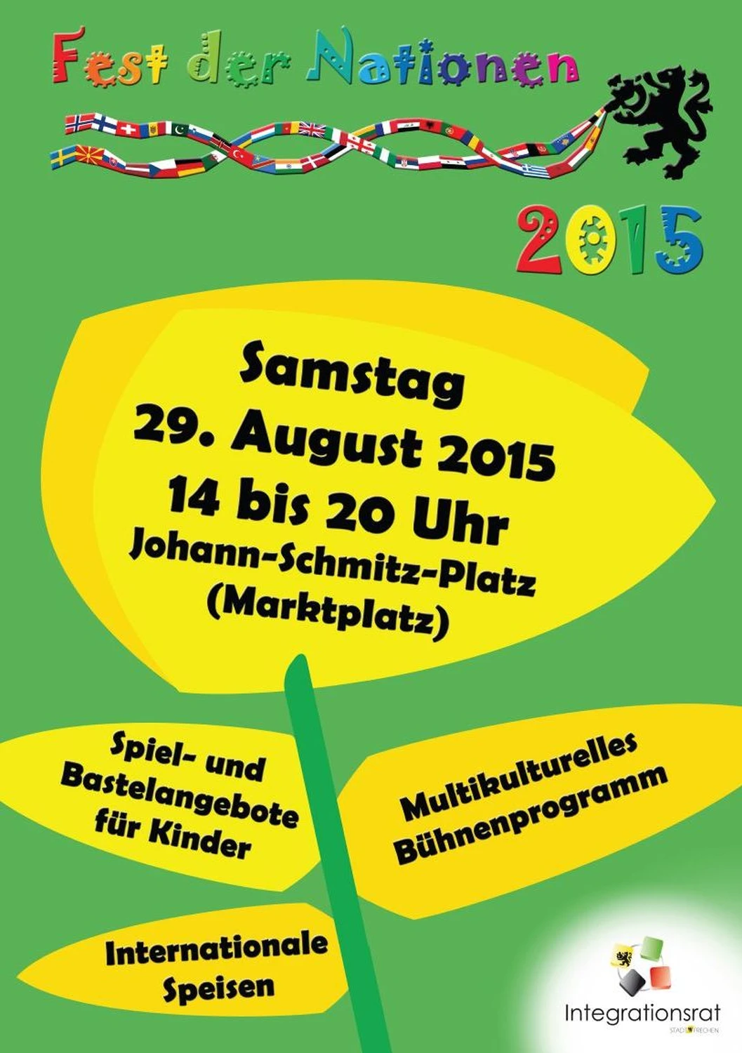 Flyer Fest Der Nationen 2015